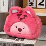 Trousse a crayons en peluche de grande capacité kawaii, sac de rangement castor mignon, poudres pour ... Trousse a crayons en peluche de grande capacité kawaii, sac de rangement castor mignon, poudres pour ...