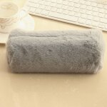 Trousse a crayons en peluche kawaii pour filles, jolie bote a petite esthtique, fournitures scolaires ...