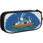 Trousse a crayons pi�ces de monnaie cartes de cr�dit boussole, grande capacit� grande pochette porte ...