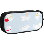 Trousse a crayons plate chaton adorable chat, grande capacit� grande pochette porte - stylo