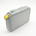 Trousse a crayons a quatre couches, 72 trous, grande capacit, sac de rangement pour stylos kawaii, papeterie ...