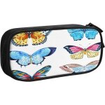 Trousse a crayons red bloom roses blossom, grande capacit� grande pochette porte - stylo