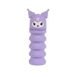 Trousse a crayons - sanrio - hello kitty - silicone - violet - pour enfants