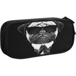 Trousse a crayons singe costume lunettes de soleil, grande capacit� grande pochette porte - stylo