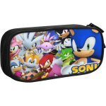 Trousse a crayons sonic le h�risson avec compartiments, double face, coque rigide pour enfants, papeterie ...