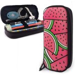 Trousse �� crayons summer fruit rouge vert past��que pochette �� crayons sac �� crayons �� glissi��re ...
