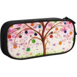 Trousse a crayons sun moon shabby golden mandala, grande capacit grande pochette porte - stylo