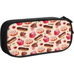 Trousse a crayons sweet cupcake iced bun, grande capacit� grande pochette porte - stylo