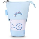 Trousse crayon t�lescopique, trousse scolaire a fermeture eclair, 2 en 1 trouse sur pied, trousse scolaire ...