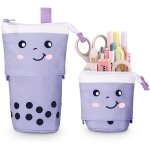 Trousse crayon t�lescopique, trousse scolaire a fermeture eclair, 2 en 1 trouse sur pied, trousse scolaire ...