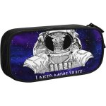 Trousse a crayons t�te robe plumes glands, grande capacit� grande pochette porte - stylo