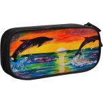 Trousse a crayons tête robe plumes glands, grande capacité grande pochette porte - stylo Trousse a crayons tête robe plumes glands, grande capacité grande pochette porte - stylo