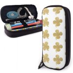 Trousse a crayons en toile motif jungle chinoise vert 21 x 5, 5 x 5 cm Trousse a crayons en toile motif jungle chinoise vert 21 x 5, 5 x 5 cm
