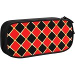 Trousse a crayons paris tour eiffel kiss hearts, grande capacit� grande pochette porte - stylo