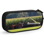 Trousse a crayons avec tracteur a gazon, pelouse de ferme, grande capacité, grande pochette, porte - ... Trousse a crayons avec tracteur a gazon, pelouse de ferme, grande capacité, grande pochette, porte - ...