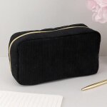Trousse a crayons en velours côtelé, grande capacité, papeterie de couleur unie, trousse kawaii kalemlik, ... Trousse a crayons en velours côtelé, grande capacité, papeterie de couleur unie, trousse kawaii kalemlik, ...
