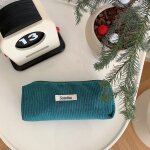 Trousse a crayons en velours ctel, trousse a crayons de grande capacit, papeterie, fournitures scolaires, ...