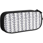 Trousse a crayons vert bleu boules de diffrentes tailles, grande capacit grande pochette porte - stylo ...