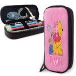Trousse a crayons winnie l'ourson pour gar�ons, enfants, papeterie scolaire, designs ovales, cadeaux ...