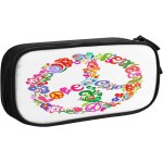 Trousse crocodile 947, grande capacit� grande pochette porte - stylo