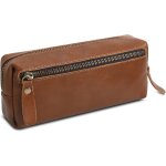 Trousse en cuir plumier etui a stylo porte - marqueur grande capacit� avec pochette pour organisateur ...