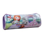 Trousse cylindrique ronde disney princesse sofia - princess rentrée fourniture - 084 Trousse cylindrique ronde disney princesse sofia - princess rentrée fourniture - 084