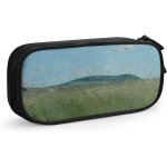 Trousse durable pliable avec motif timbres du monde postal - grande capacit� - pour l'�cole, le bureau, ...