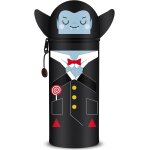 Trousse ecole 2 en 1 en silicone souple kawaii, porte - plume, fermeture eclair en silicone, pochette ...