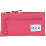 Trousse d'�colier blackfit8 oxford bleu fonc� - safta - double fermeture eclair - r�sistant - id�al pour ...
