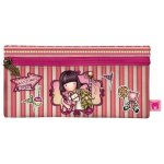 Trousse d'�colier gorjuss carousel saumon (22 x 11 x 1. 5 cm)