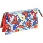 Trousse d'�colier spiderman bleu