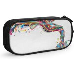 Trousse festival 14, grande capacit� grande pochette porte - stylo fournitures scolaires papeterie organisateu ...