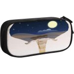 Trousse fourrure de tigre, grande capacit grande pochette porte - stylo