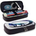 Trousse inazuma eleven trousse a crayons en cuir pu etuis a stylos porte - pochette papeterie cosmtique ...