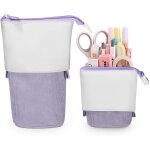 Trousse kawaii, trousse scolaire fermeture eclair, 2 en 1 trouse sur pied, pour garons filles etudiants ...