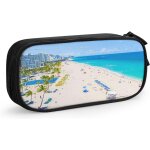 Trousse lauderdale beach, grande capacit�, grande pochette, porte - stylo, fournitures scolaires, papeterie, ...