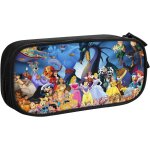 Trousse de maquillage portable avec cordon de serrage, motif personnages de disney, grande trousse de ...