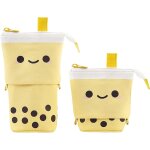 Trousse mignonne, porte - stylo sur pied, petite trousse t�lescopique ultra fine, trousse a crayons sp�ciale ...