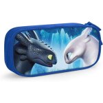 Trousse multifonctions pen bag dragon blue[1759]
