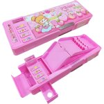 Trousse multifonction pliable pour filles et gar�ons, joli organisateur de stylos de dessin anim� (rose ...