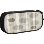 Trousse noir floral 22, grande capacit� grande pochette porte - stylo