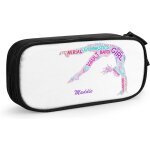 Trousse de papeterie durable et pliable pour l'�cole ou le bureau - grande capacit� - 1 trousse de gymnastique ...