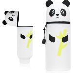 Trousse scolaire 2 en 1 en silicone - porte - crayons en forme d'animal - convient pour gar�ons et filles ...