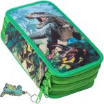 Trousse scolaire 3 compartiments pour fille & garon sac etui a crayons trousse de toilette trousse plumier ...