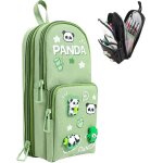 Trousse scolaire, trousse enfant avec 3 compartiments de grande capacit�, jolie et belle trousse ecole, ...