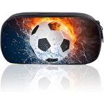 Trousse scolaire, trousse scolaire garcon, trousse football, trousse crayon, grande capacit� etui a crayons, ...