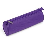 Trousse scolaire ronde basic Ø7x22 cm, couleur alatoire