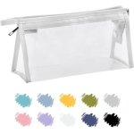 Trousse scolaire, trousse transparente scolaire garcon et fille, trousse toilette transparente hommes, ...