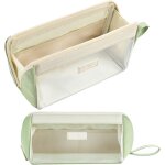 Trousse scolaire transparente, rentre scolaire, fourniture scolaire, grande trousse scolaire, trousse ...