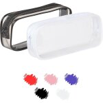 Trousse transparente scolaire, trousse scolaire, petite pochette maquillage, trousse de toilette pour ...